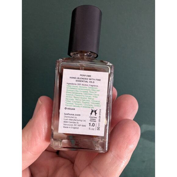 Lush Cosmetics Cardamom Coffee Perfume 1 oz/30 ml NEW! RARE & DISCONTINUED - Picture 3 of 5